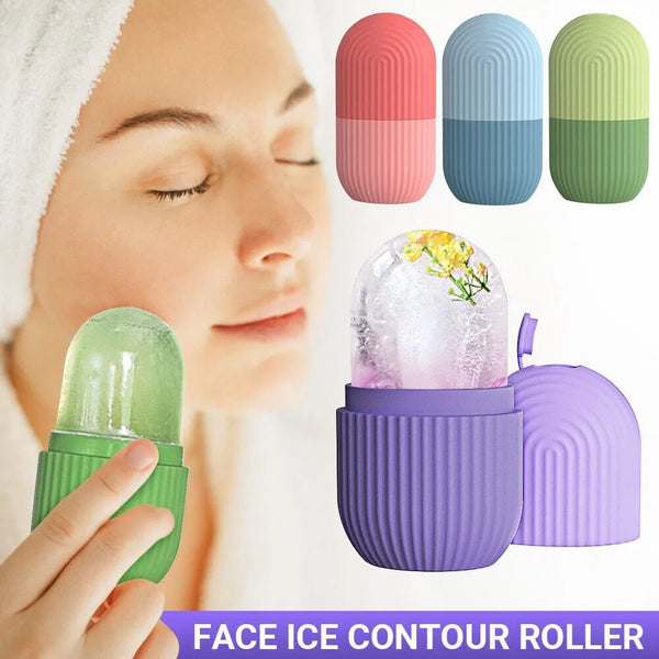 Silicone Ice Roller Facial Massage