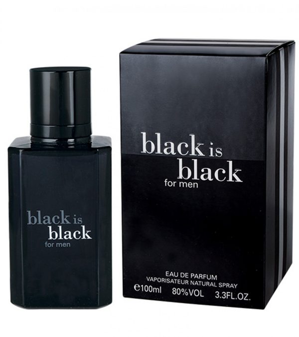 Black Is Black Perfume For Men | Best Quality Perfume For Men | Eau De Parfum – 100ml – 80% Vol